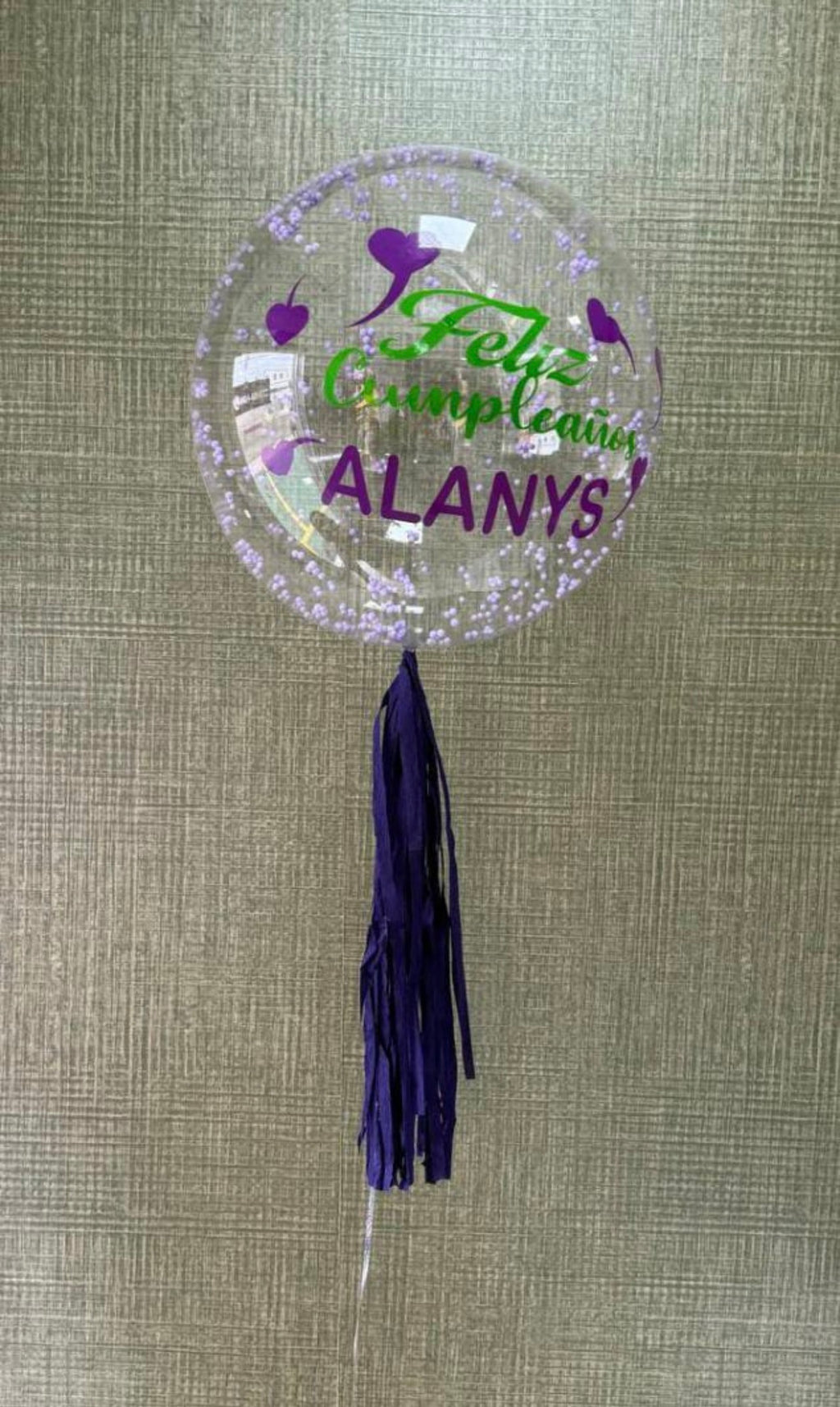 Globos personalizados con helio 18´´