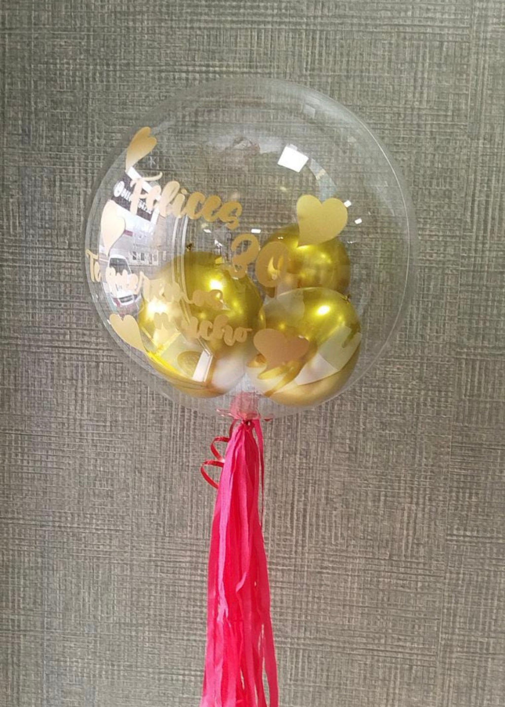 Globos personalizados con helio 18´´