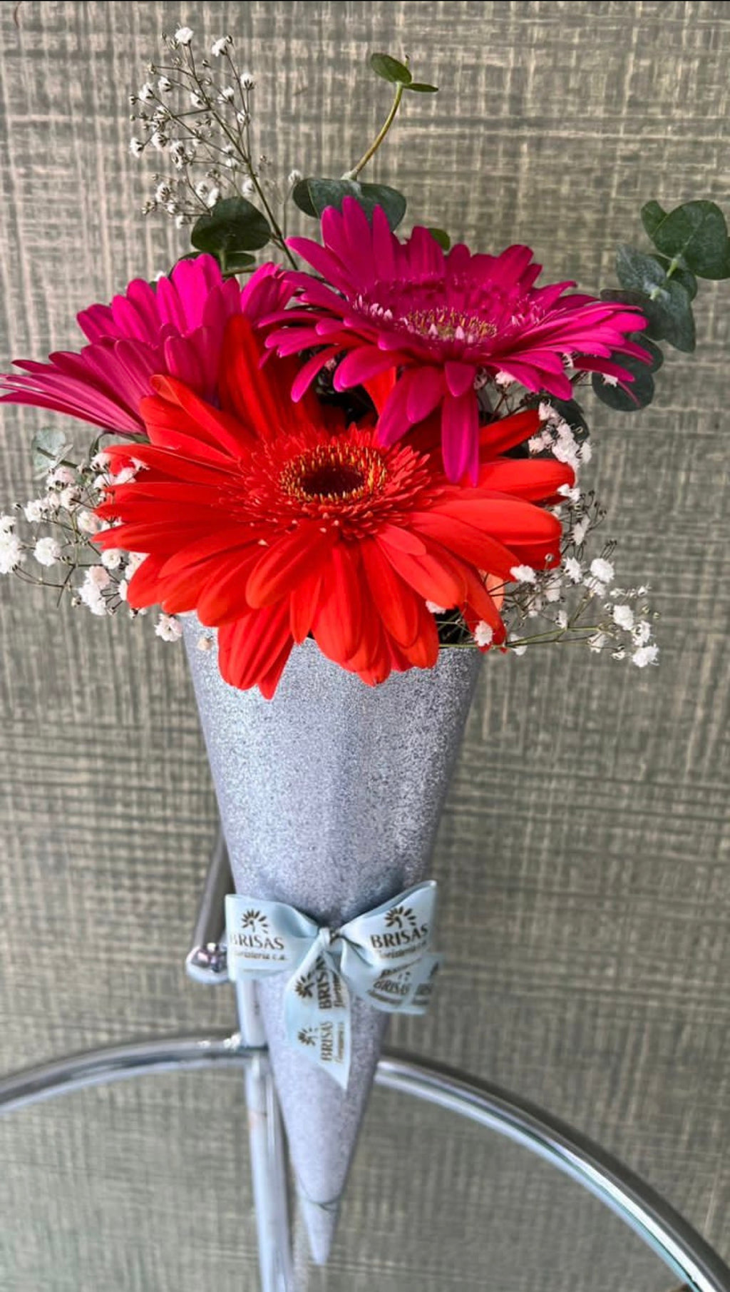Bouquet 3 girasoles o gerberas