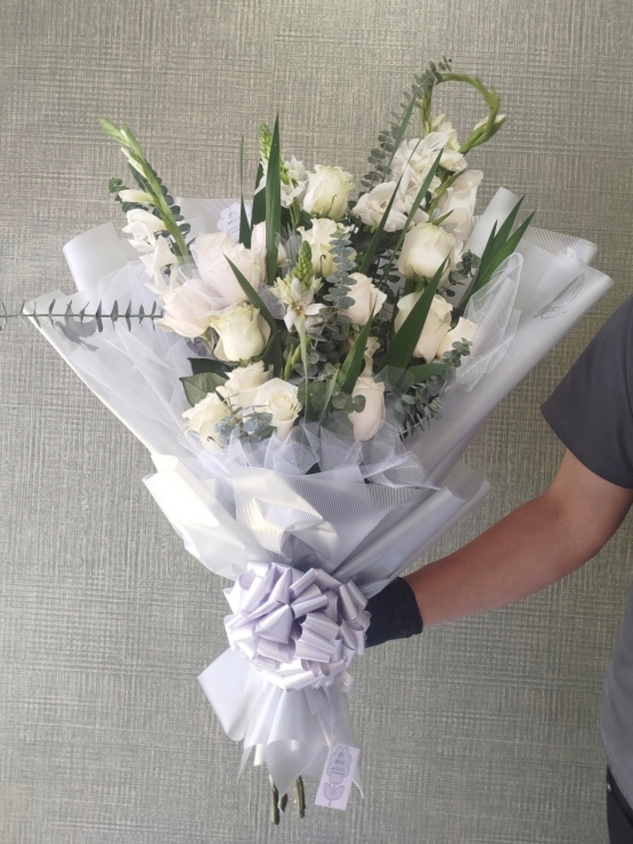 Bouquet con flores variadas