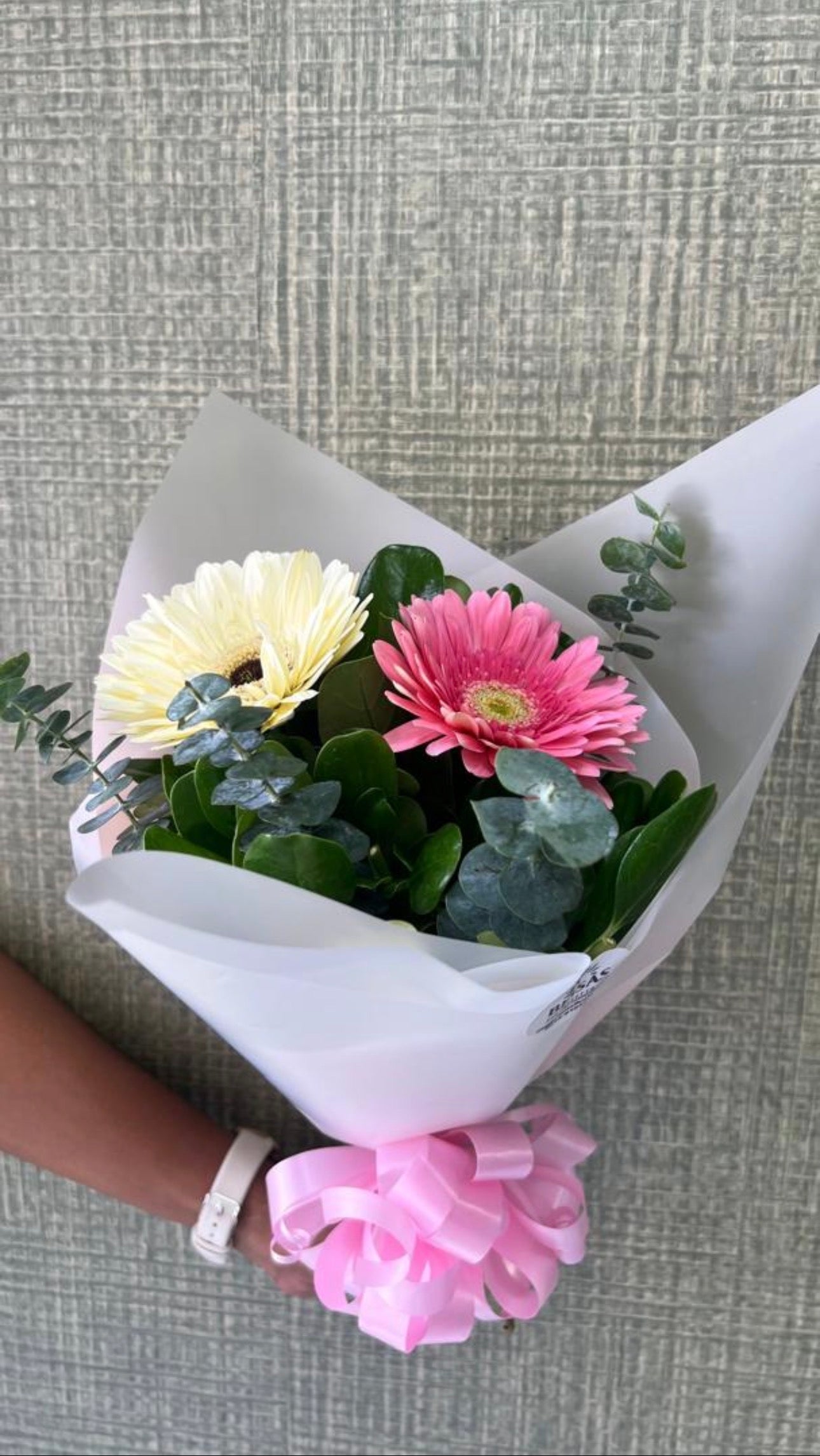 Bouquet de 2 girasoles o gerberas