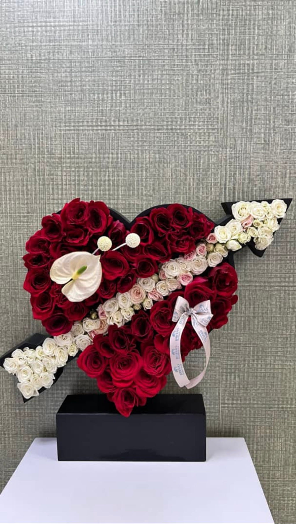 Arreglo en forma de corazón