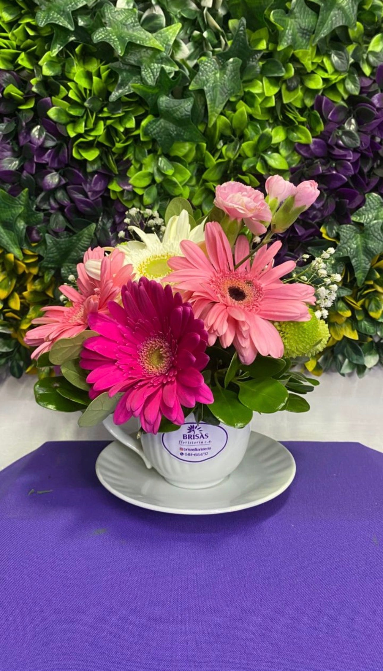 Arreglo con gerberas